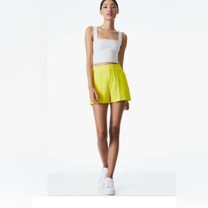 Alice + Olivia Yellow Shorts Size 12